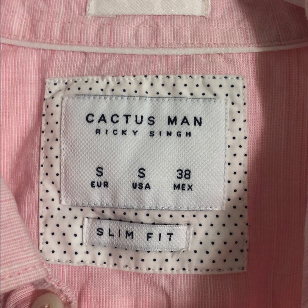 Pink button down - Picture 3 of 4